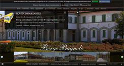 Desktop Screenshot of borgobagnolo.it